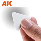 AK INTERACTIVE 9029 DOUBLE SIDED SPONGE (SEMI-GLOSS EFFECT / FINE POLISHING)