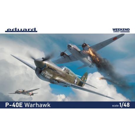 EDUARD 84207 Curtiss P-40 E Warhawk - The Weekend Edition