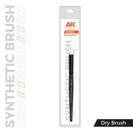 AK SYNTHETIC DRY BRUSH – S