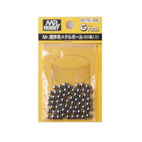 MR HOBBY GT-73 Mr. Metal Ball (60 pcs)