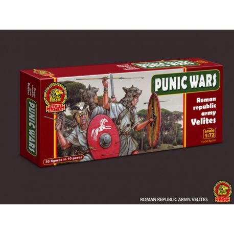 Ultima Ratio 7225 Velites - Roman Republic Army (30 Figures / Punic Wars 264 BC - 146 BC)