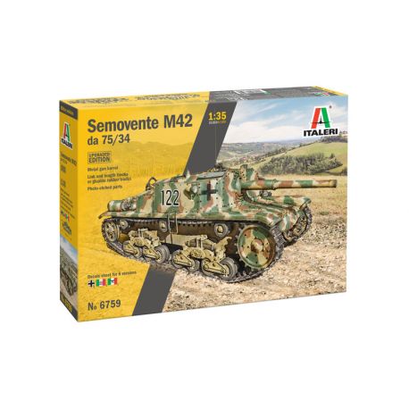 ITALERI 6759 Semovente M42 da 75/34 UPGRADED EDITION