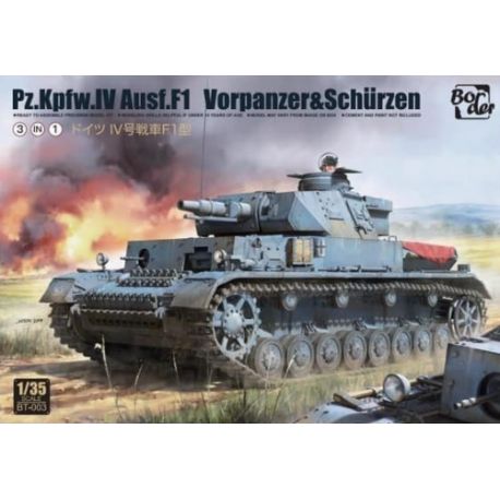 BORDER MODEL BT003 Pz.Kpfw. IV Ausf. F1