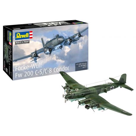 REVELL 03777 Focke Wulf Fw-200 C-5 / C-8 Condor 1/72