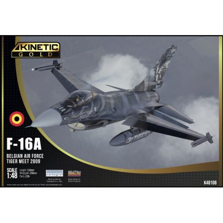 KINETIC 48108 General Dynamics F-16 A MLU Tiger Meet 2009