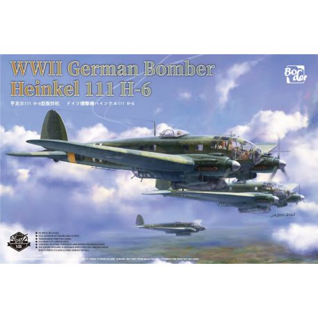 BORDER MODEL BF018 German WWII Bomber Heinkel He-111 H-6