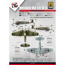 BORDER MODEL BF018 German WWII Bomber Heinkel He-111 H-6