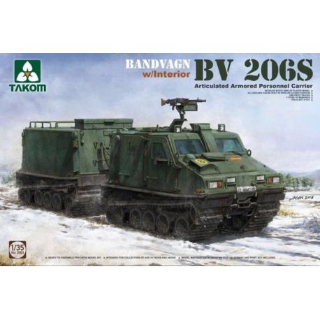 TAKOM 2083 Bandvagn BV 206S Articulated Armored Personnel Carrier