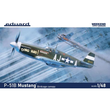 EDUARD 84209 P-51B/ C Mustang Birdcage canopy 1/48