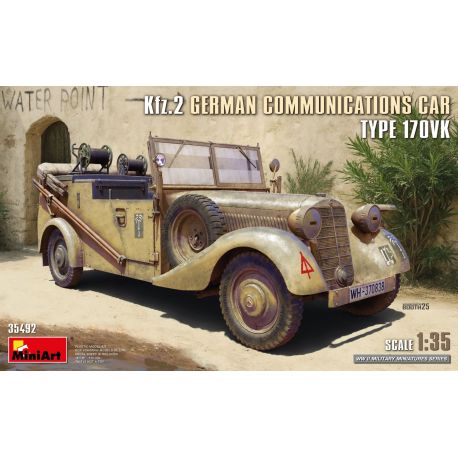 MINIART 35492 Kfz.2 GERMAN COMMUNICATIONS CAR TYPE 170VK