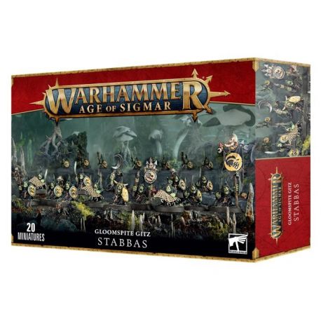 Warhammer Age of Sigmar 89-07 GLOOMSPITE GITZ: STABBASWarhammer Age of Sigmar 89-07 GLOOMSPITE GITZ: STABBAS