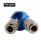 FENGDA 2-Way Air Quick Release Manifold Coupler