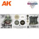 AK INTERACTIVE 1075 WARGAME COLOR SET. BASIC SKIN COLORS.