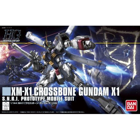 BANDAI HIGH GRADE hguc gundam cross bone x1 1/144