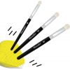 Set 3 pennelli per Drybrush