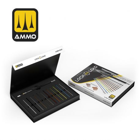 AMMO OF MIG LOCK 'N LOAD - Weathering Rechargable Technical Pencil