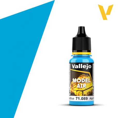 VALLEJO MODEL AIR LIGHT SEA BLUE