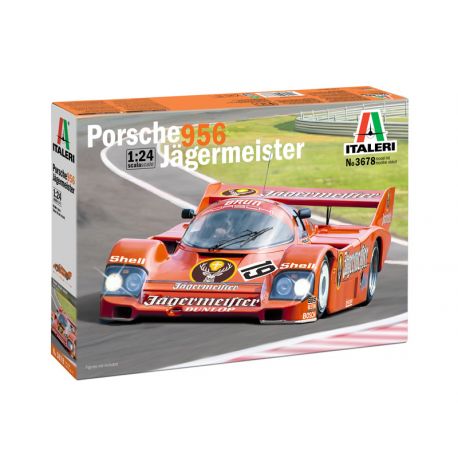 ITALERI 3678 Porsche 956 Jägermeister 1/24