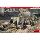 MINIART 53010 GERMAN 7.5CM ANTI-TANK GUN PAK 40. MID PROD W/ARTILLERY CREW. SPECIAL EDITION