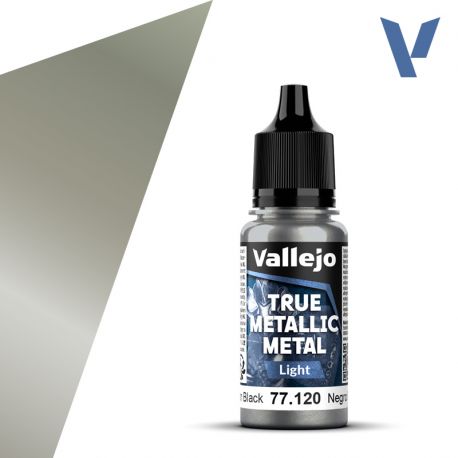 VALLEJO TRUE METALLIC METAL 77120 Obsidian Black 18ml