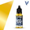 VALLEJO TRUE METALLIC METAL 77122 Radiant Yellow 18ml