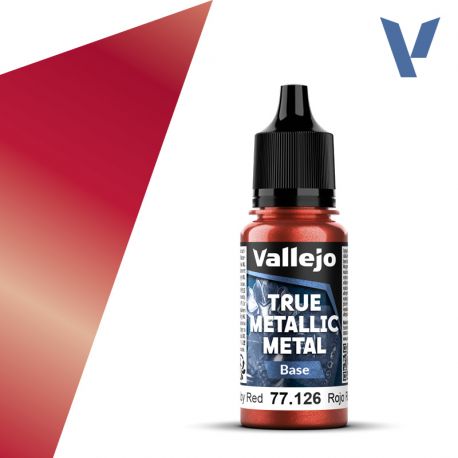 VALLEJO TRUE METALLIC METAL 77126 Ruby Red 18ml