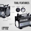 GAAHLERI GT-918 Compressore silenzioso a secco