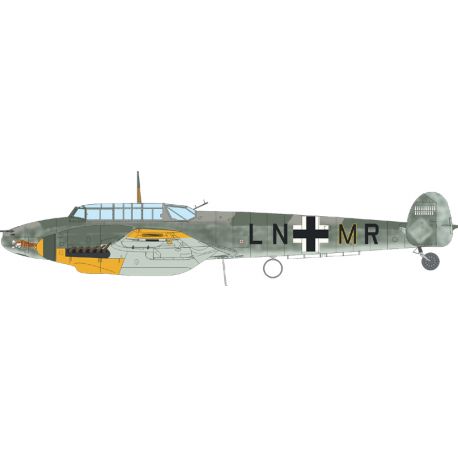 EDUARD 7084 Messerschmitt Bf-110 F (ProfiPACK Edition)