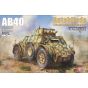 LANMO 35006 Italian Armored Car Autoblinda AB 40