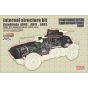 LANMO 3501 Internal Structure Kit Autoblinda AB40. AB41. AB43
