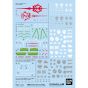Gundam Decal No.140 Mobile Suit Gundam GQuuuuuuX General Purpose 2 1/144