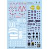 Gundam Decal No.139 Mobile Suit Gundam GQuuuuuuX General Purpose 1 1/144
