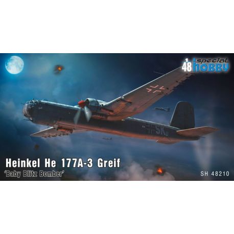 Special Hobby 48210 Heinkel He 177A-3 Greif ‘Baby Blitz Bomber’ 1/48