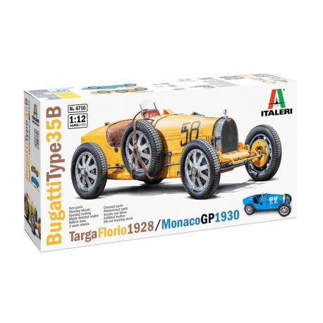 ITALERI 4716 Bugatti Type 35B - Targa Florio '28 / Monaco GP '30 1/12