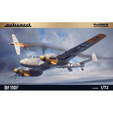 EDUARD 7084 Messerschmitt Bf-110 F (ProfiPACK Edition)