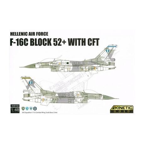 KINETIC 48152 Hellenic Air Force F-16C Block 52 + with CFT