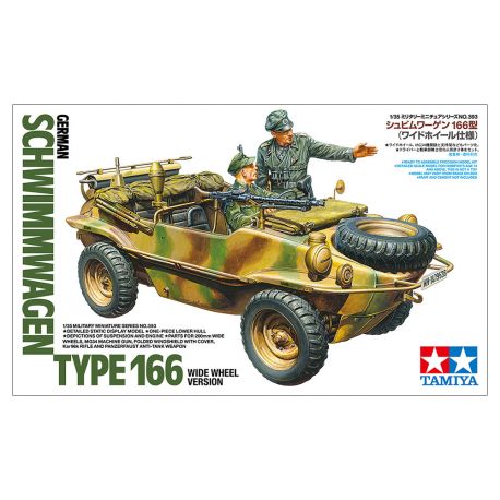 TAMIYA 35393 German Schwimmwagen Type 166 Wide Wheel Version