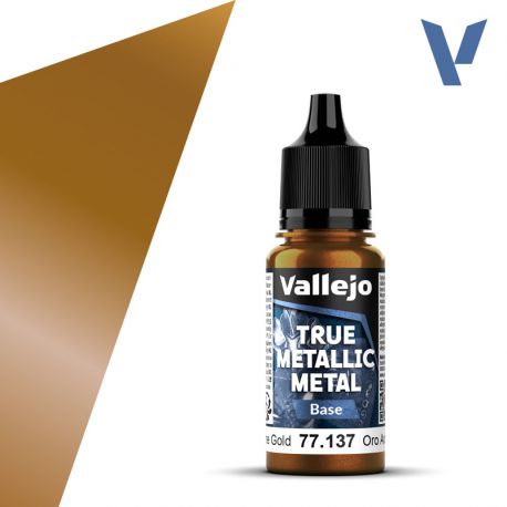 VALLEJO TRUE METALLIC METAL 77137 Arcane Gold 18ml