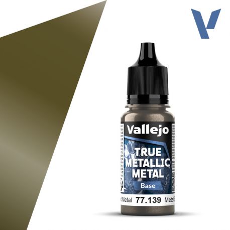 VALLEJO TRUE METALLIC METAL 77139 Aged Metal 18ml