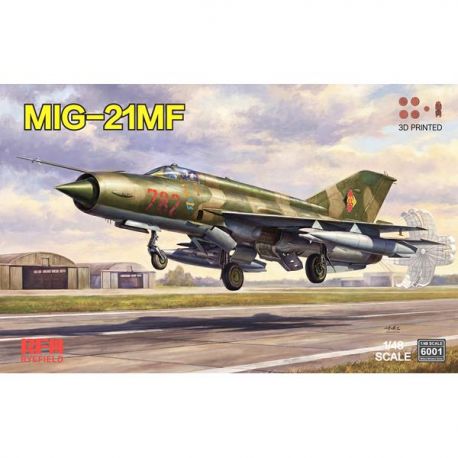 RYE FIELD MODEL 6001 MIG-21MF Fishbed J 1/48