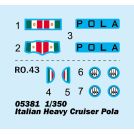 Trumpeter 05381 Italian Heavy Cruiser Pola