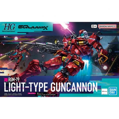 BANDAI HIGH GRADE hg guncannon light type 1/144