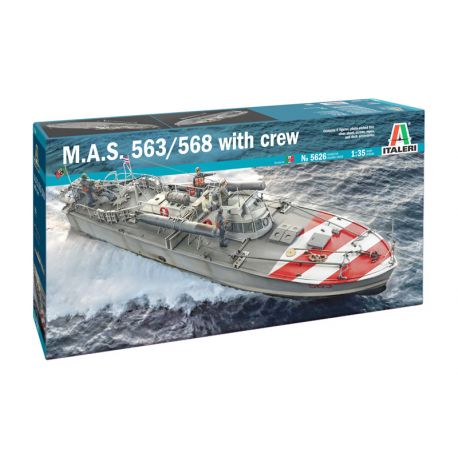 ITALERI 5626 M.A.S. 563/568 with crew