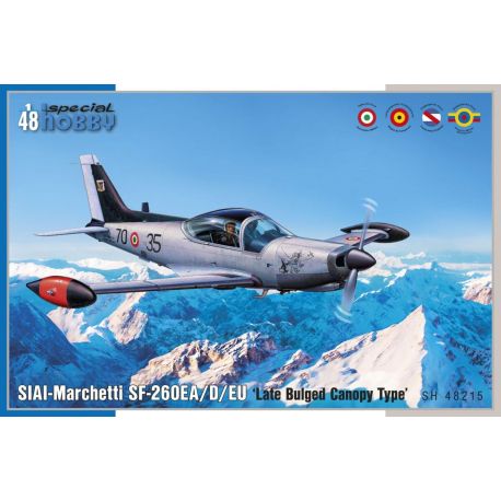 Special Hobby 48215 SIAI-Marchetti SF-260EA/D/EU 'Late Bulged Canopy Type'
