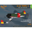 Clear Prop Models 72023 I-16 Type 5 "in the sky of Spain