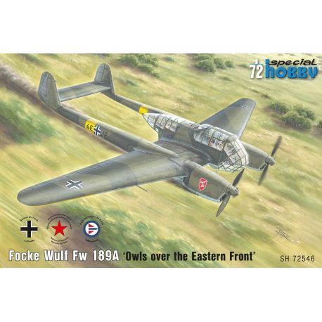 SPECIAL HOBBY 72546 Focke-Wulf Fw-189A 'Owls over the Eastern Front'