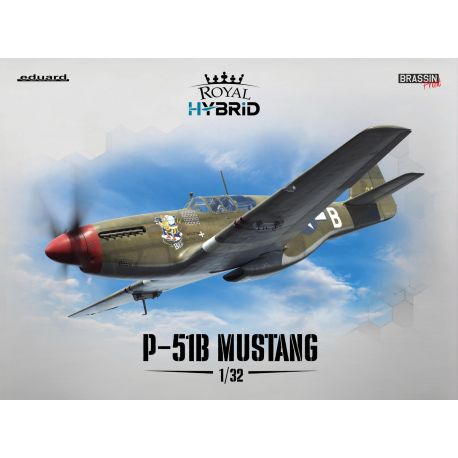 Eduard 932011 Nortn American P-51 B Mustang (Royal Hybrid Edition)