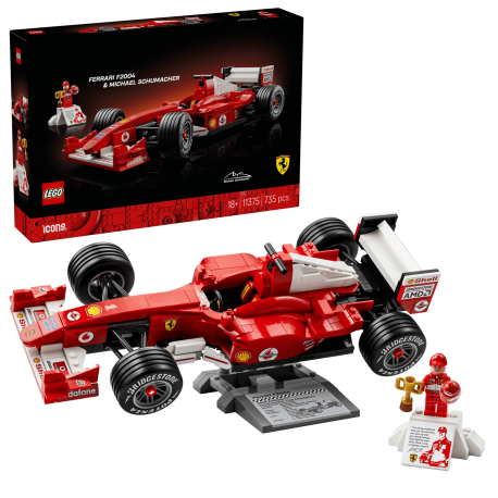 LEGO 11375 Ferrari F2004 e Michael Schumacher