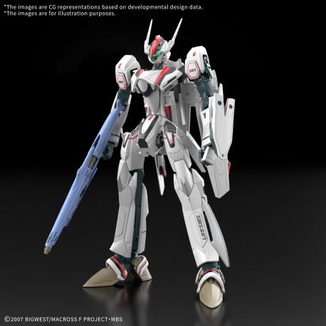 BANDAI HIGH GRADE HG Vf-25f Messiah Valkyrie Alto Custom