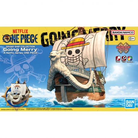 BANDAI One Piece Grand Ship Collection Going Merry Netflix Ver